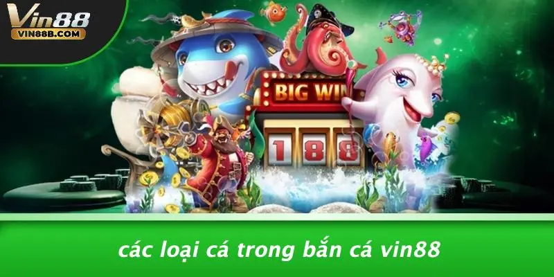 BẮN CÁ VIN88 3 Các Loại Cá Trong Bắn Cá VIN88